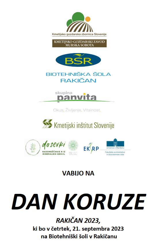 Predstavitvev preliminarnih rezultatov na dogodku ‘DAN KORUZE 2023’